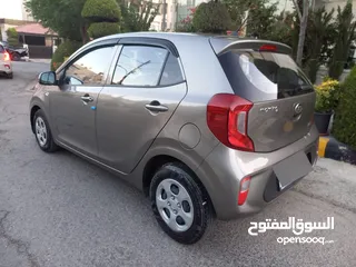  6 كيا بيكانتو موديل 2020 بدفعة اولى 300 دينار  على الهوية فقط