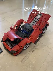  3 1:8 Ferrari Daytona SP3 – High-Detail Technic-Style Construction Model