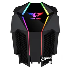  1 HuntKey MVP 620i Dual Tower CPU Cooler RGB / مروحة تبريد مع إضاءة