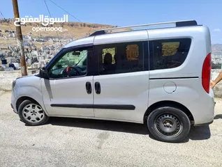  3 فيات دوبلو موديل 2018  لون سلفر