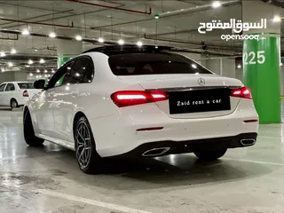  5 للايجار مرسيدس e200موديل 2022