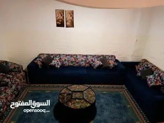  5 غرفة جلوس مع مقعدين مفرد