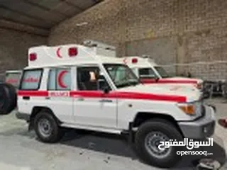  1 تجهيز سيارات إسعاف وذوي الاحتياجات الخاصة