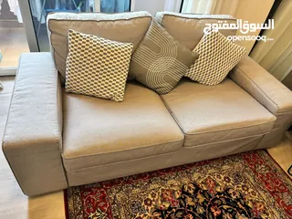  8 2 sofas for sale  صوفا عدد 2 للبيع