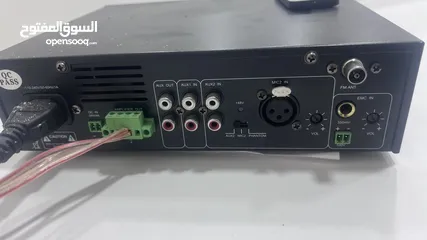  2 للبيع جهاز تضخيم صوت DSPPA MP35UB مع 3 سماعات