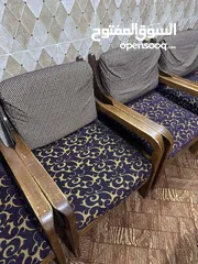  8 طقمين كنب بحالة ممتازة للبيع بسعر ممتاز