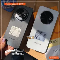  6 جهاز جديد بالكرتونة سبارك 30c رام 8 و 12 و 16 جيجا 128 و 256 مكفول سنة متوفر توصيل