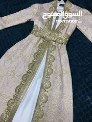  3 قفطان عرايسي مبطن مقاس 44