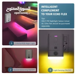  5 سماعة اليكسا Echo Flex ALEXA Voice control smart home devices with Alexa
