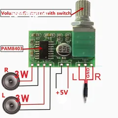  2 Mini digital Amp Mos fit