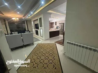  1 شقه مميزه مفروشه للايجار في البيره قرب مطعم سامر