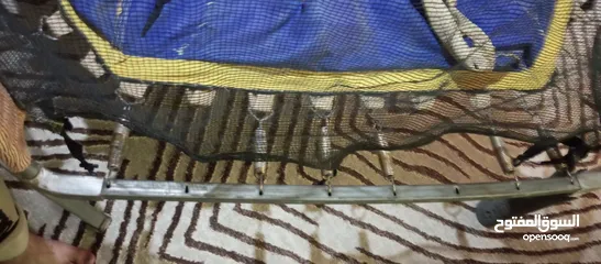  15 (ترامبولين مستعمل بحاله الوكاله عرضها 1,80 حجم كبير للبيع بسعر مغري جدا جدا) التواصل على الواتس