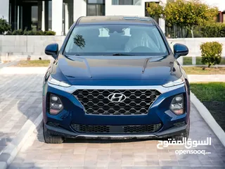  2 AED 940 PM  HYUNDAI SANTA FE 2019 GLS  0% DOWNPAYMENT  WELL MAINTAINED