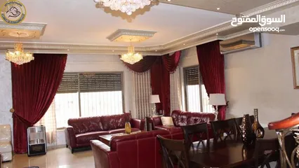  1 شقة مفروشة فاخرة للبيع في أم السماق الجنوبي  - خلف ال ( C-Town) طابق ثالث مع روف دوبلكس 290م
