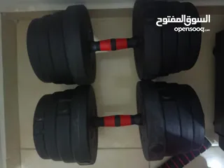  1 اثقال دامبلز