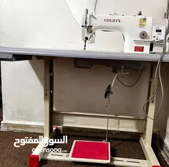  1 مكينه خياطه وكالة للبيع السعر مغري(GOLDTX)