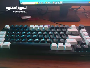  6 كمبيوتر تجميع اداء جبار مع شاشة جديدة وكمان شاشة ثانية وكيبورد ميكانيكال وماوس وايرلس وسماعه محيطية