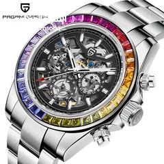  1 Pagani Watch (Rainbow Bazel Automatic Mechanical Watch) (READ AD) !!!
