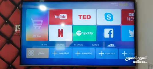  1 شاشه نوع ivew 65inch smart 4k HDR 10