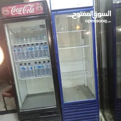  1 ثلاجات عرض محل ورفوف ومحمص للبيع