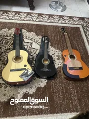  1 جيتارات ثلاثه للبيع