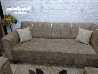  7 طقم كنب للبيع مستعمل خفيف