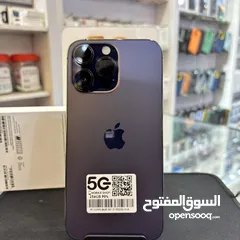  1 ‏iPhone 14 pro max 256GB battery 90% used ايفون 14 برو ماكس ذاكرة تخزين 256 جيجا بطارية 90٪ كاميرا