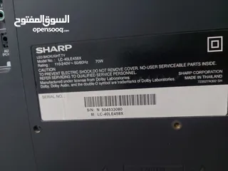  5 شاشة تلفزيون SHARP LED