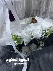  4 مسكه العروس اهم شي فيها بتكمل طله العروسه يوم فرحها ....ولأن الورد ما يحمل غير الورد