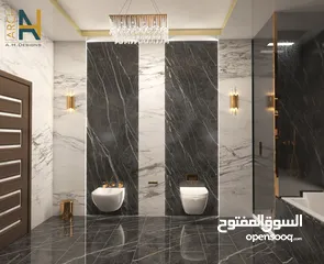  2 تصميم معماري وديكور داخلي وخارجي وتصميم ثلاثي الابعاد