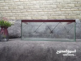  1 حواض سمك  بسعر حرق مقاس عرض62 ارتفاع 25 عمق25  متوفر 5 حواض سعر ثاني للكو