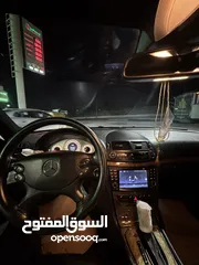  11 مرسيدس E200 2007 للبيع Mercedes E200  افانغارد 2007 E63 Amg kit Avantgard
