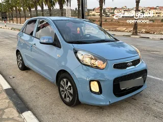  2 كيا مورنينغ ماتور 1000 بنزين أوتوماتيك ترخيص 2016.. دهان الشركة..