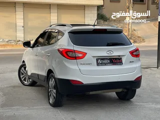 7 هونداي توسان 2015/14 فل الفل بحالة الوكالة