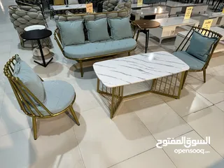  5 SOFA 2+1+1+Table