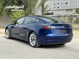  4 Tesla model 3 2022