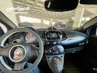  4 فيات 500e كهرباء 2017 للبيع – ممشى قليل – بحالة ممتازة