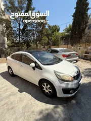  25 كيا برايد 2016 سقف اسود اتوماتيك ولا ضربه