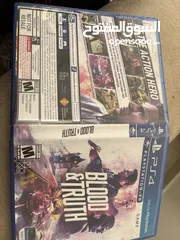  6 لعبة  blood and truth للبيع لجهاز الكونسل PlayStation 4 ps4 وابضا تنفع لجهاز  ps5  PlayStation  5