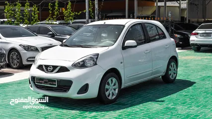  2 NISSAN MICRA  2019 GCC  In a perfect condition