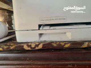  3 طابعه ليزر hp 277m مع فاكس و واي فاي