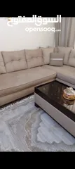 5 طقم كورنر  مع الطاوله مستعمل