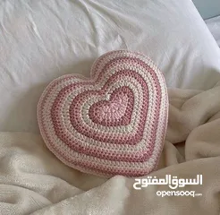  12 اغراض كروشيه متنوعة للبيع مع امكانية التصميم حسب الطلب