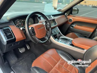  7 RANGE ROVER SPORT AUTOBIOGRAPHY GCC 2014 IN PERFECT CONDITION