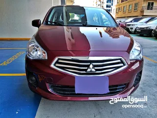  1 First Owner: Mitsubishi Attrage sedan 1.2L Eco Drive (Low Mileage 52,000 kms done