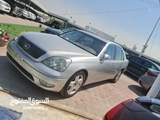  3 لكزس LS430 موديل 2003 فل الترا بحالة جيد