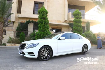  13 مرسيدس s350 2014 بنزين بحالة الوكاله