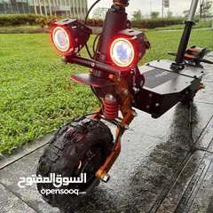  5 60Volt 6000Watts Electric, E Scooter Foldable Dual Motor Off Road Seat