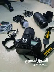  2 nikon 7200 less used camera for sale like new