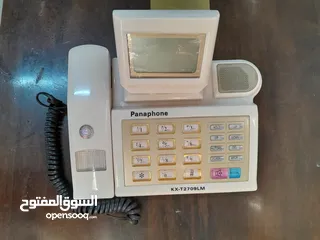  4 تلفون Panasonic ارضي -  بحالة ممتازة ب 8 دنانير